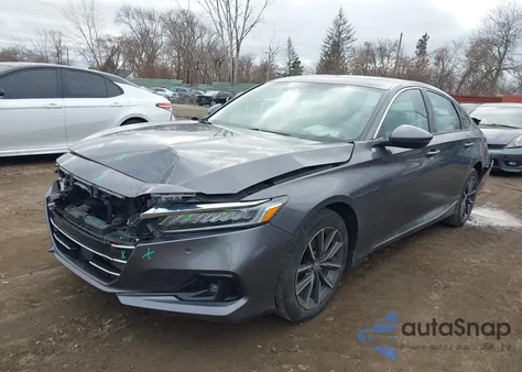 2021 Honda Accord Ex-L из США, поврежденный, VIN 1HGCV1F57MA005172